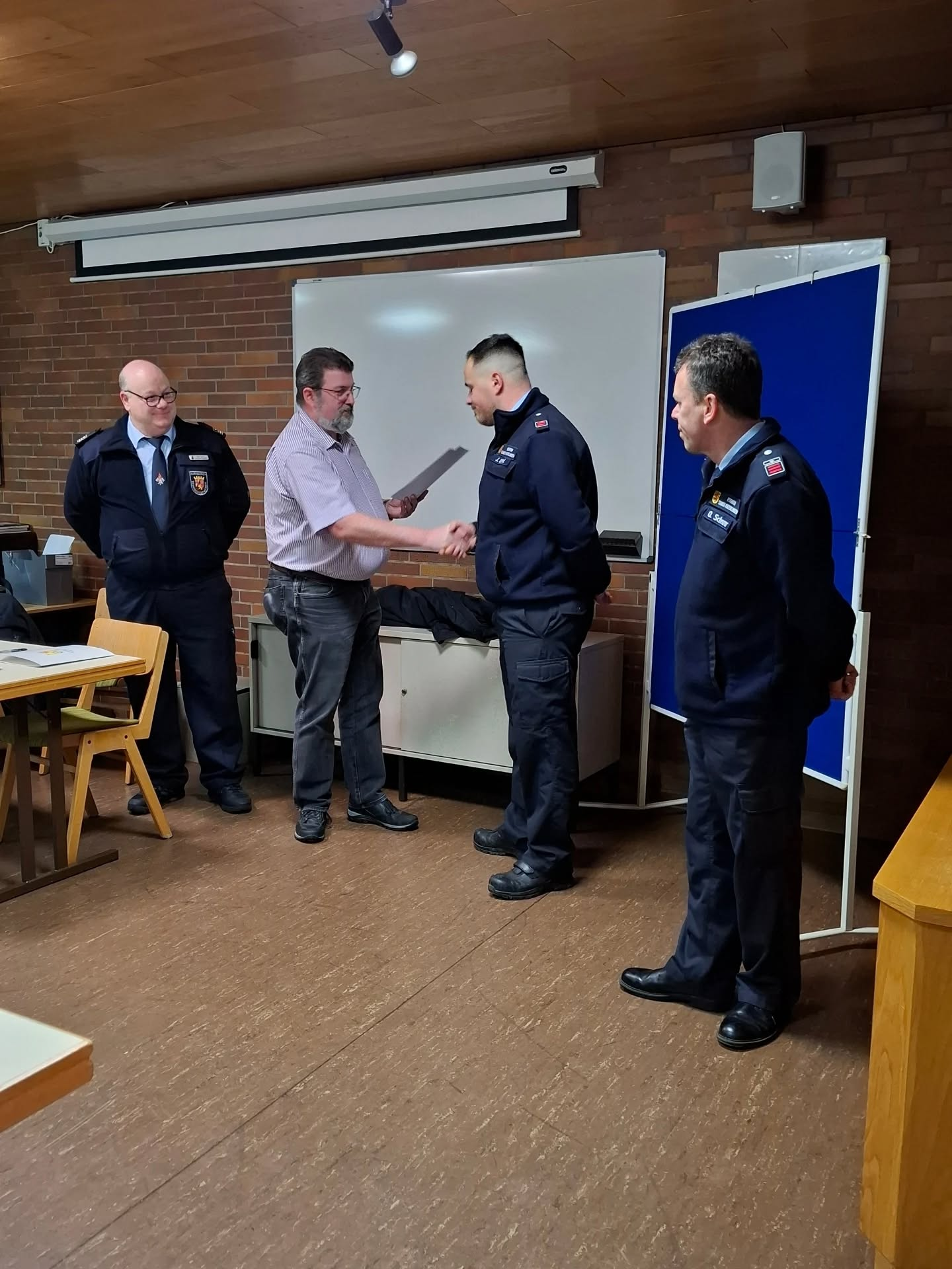 Wahl zum 2. stellvertretenden Wehrführer der Feuerwehr Katzenelnbogen